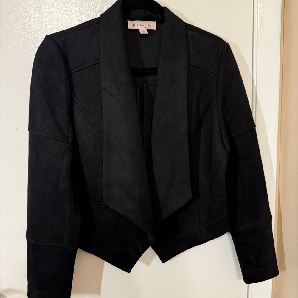 Philosophy Black Blazer Jacket